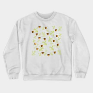 Bee pattern Crewneck Sweatshirt